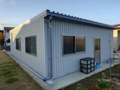 車庫兼倉庫工事